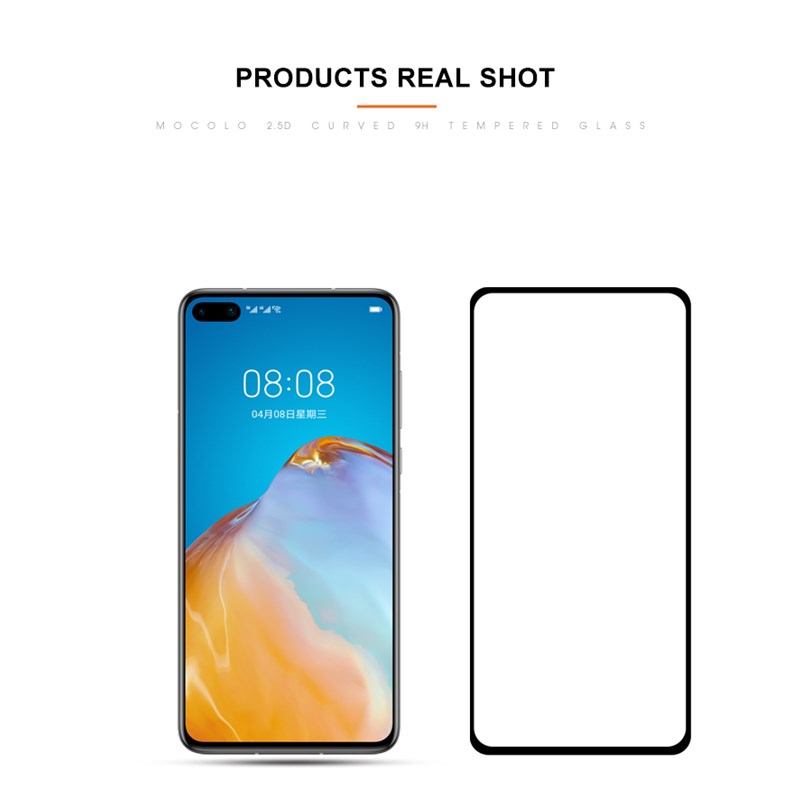 Mocolo 2.5D Full Glue tempered-glass screen protector for Huawei P40