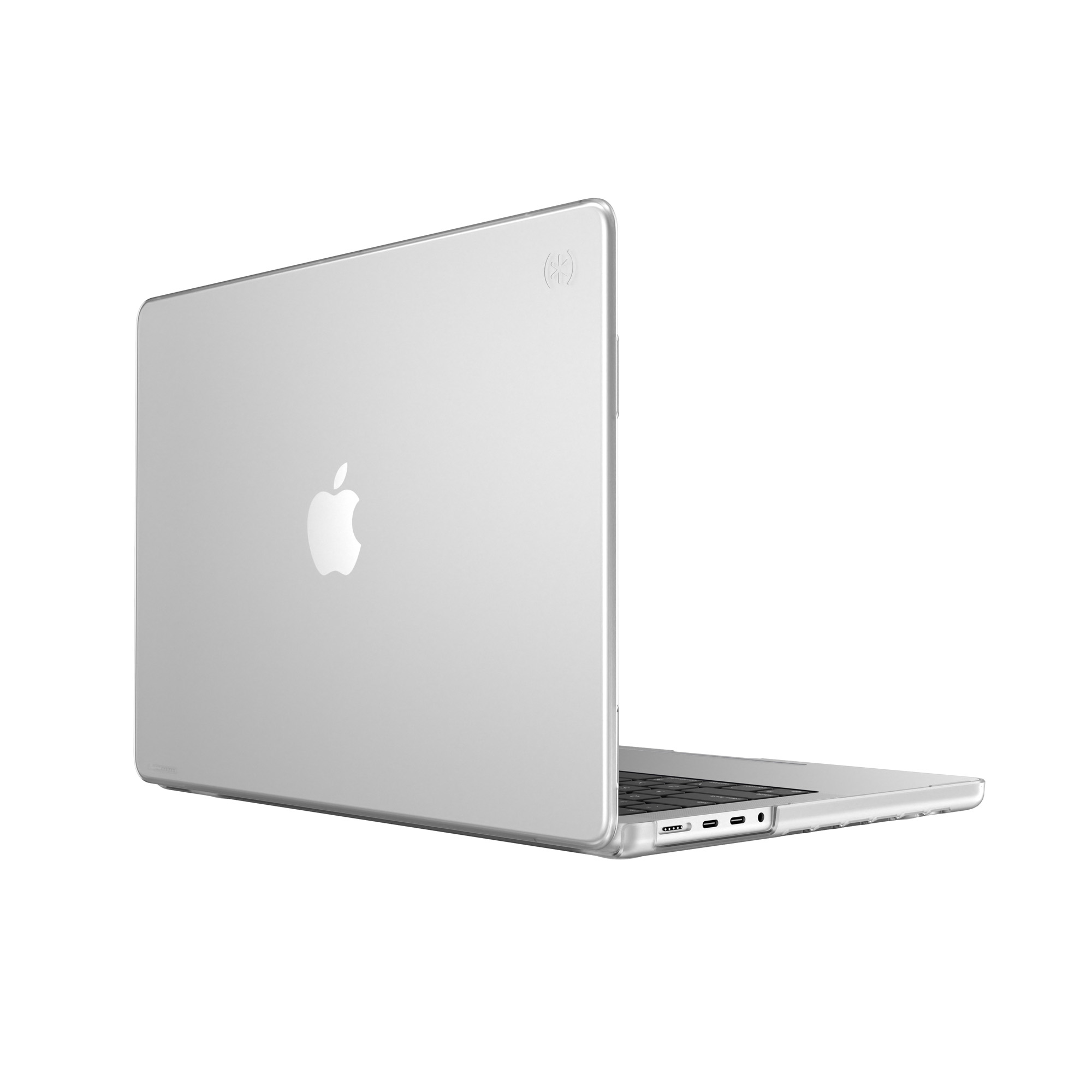 Speck SmartShell case for MacBook Pro 14" (M5 / M4 / M3 / M2 / M1, 2026–2021), clear