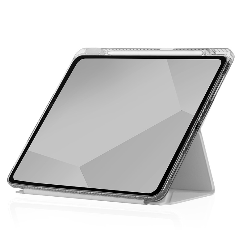 STM OPP folio case for iPad Air 13" M4 (2026) / M3 (2025) / M2 (2024), grey