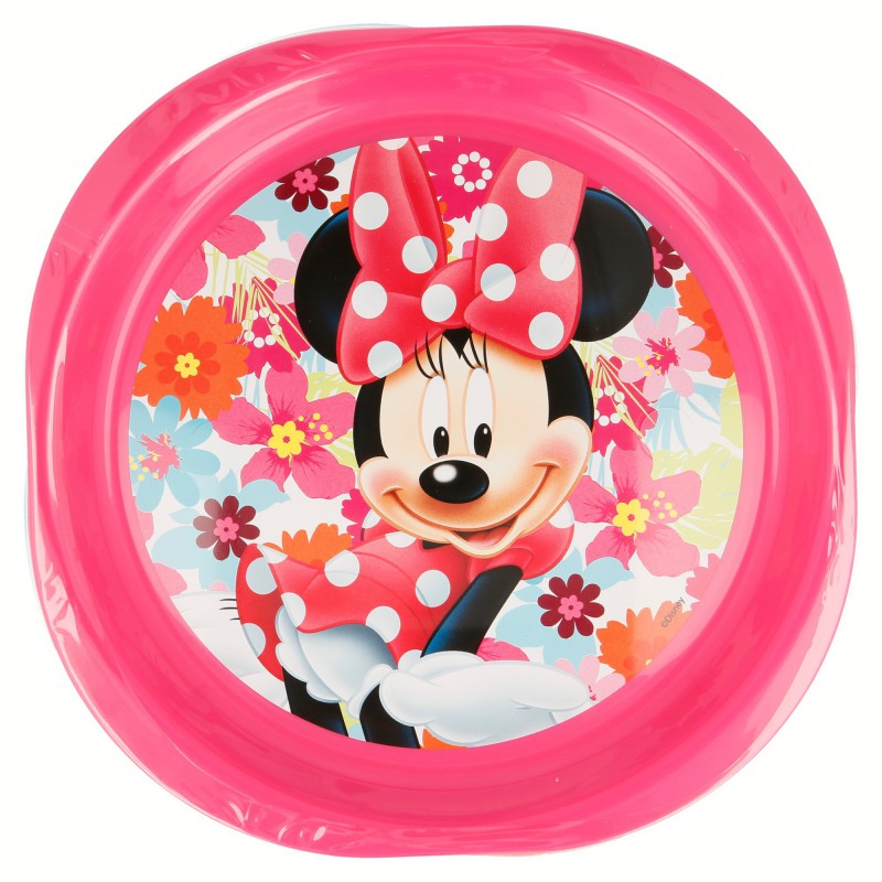 Minnie Mouse -pikniklautaset, 3 kappaleen sarja