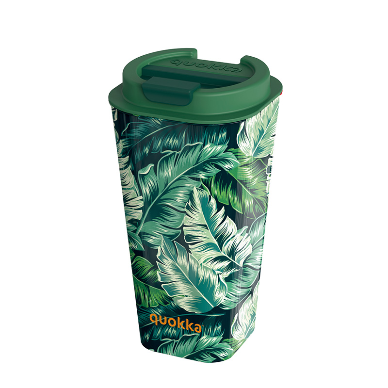 Quokka Vaso Cafe Double Walled -muki, 450 ml, Jungle