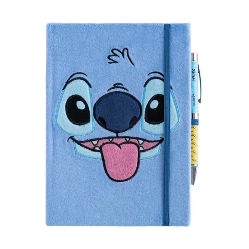 Disney Stitch Tropical A5 -muistikirja pehmopintaisella kannella ja projektorikynällä