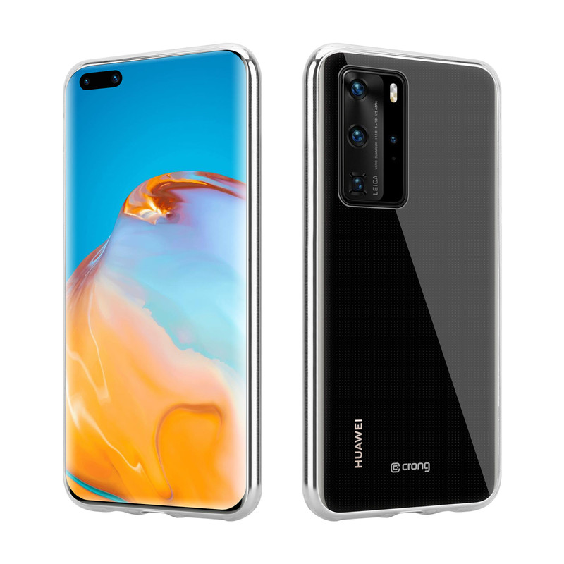 Crong Crystal Slim case for Huawei P40, clear