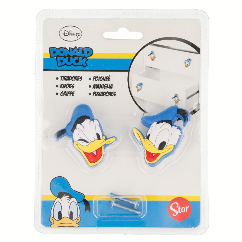 Donald Duck -kalusteiden vetimet, 2 kpl
