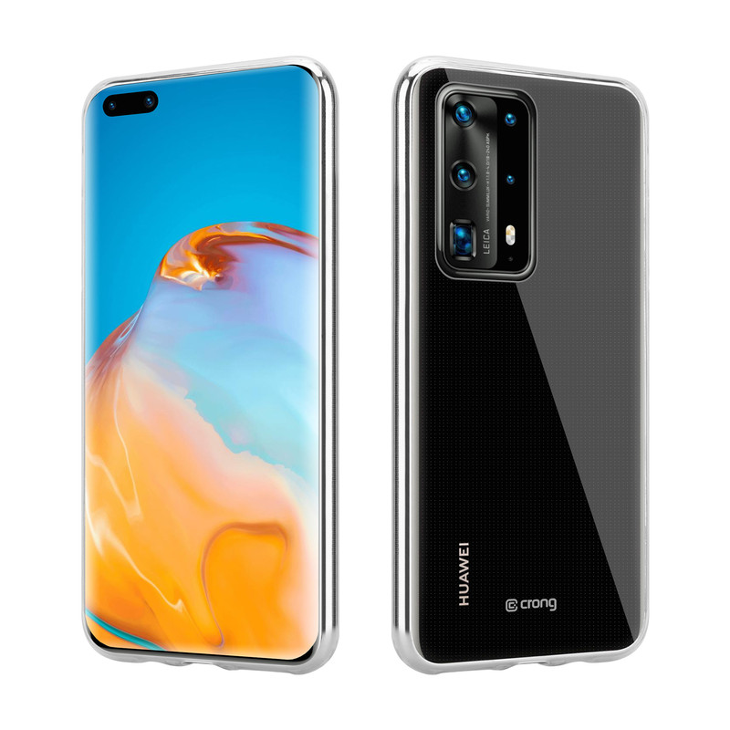 Crong Crystal Slim case for Huawei P40 Pro, clear