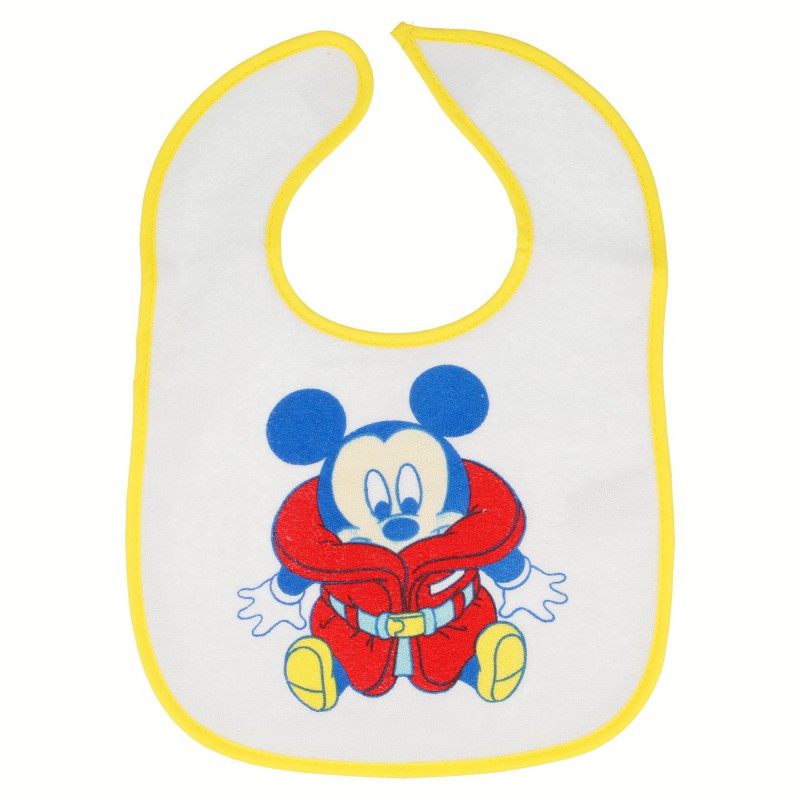 Mickey Mouse -ruokalaput tarrakiinnityksellä, 2 kpl