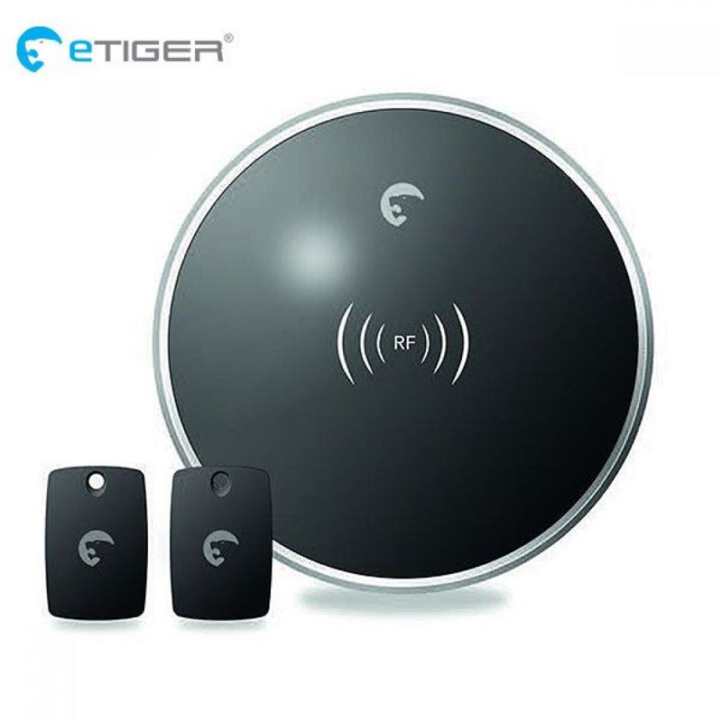 eTiger ES-DLA-05 wireless RFID keypad with 2 key fobs for SECUAL alarm systems
