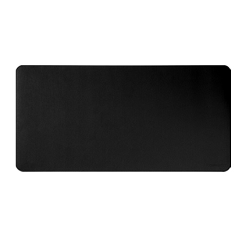 Large PVC Leather Mouse Pad, 1200x600, Black