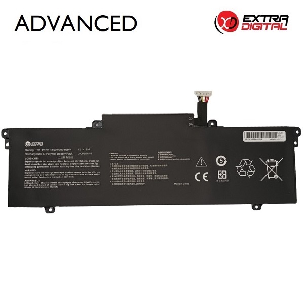 Kannettavan tietokoneen akku ASUS C31N1914, 4100 mAh, Extra Digital Advanced