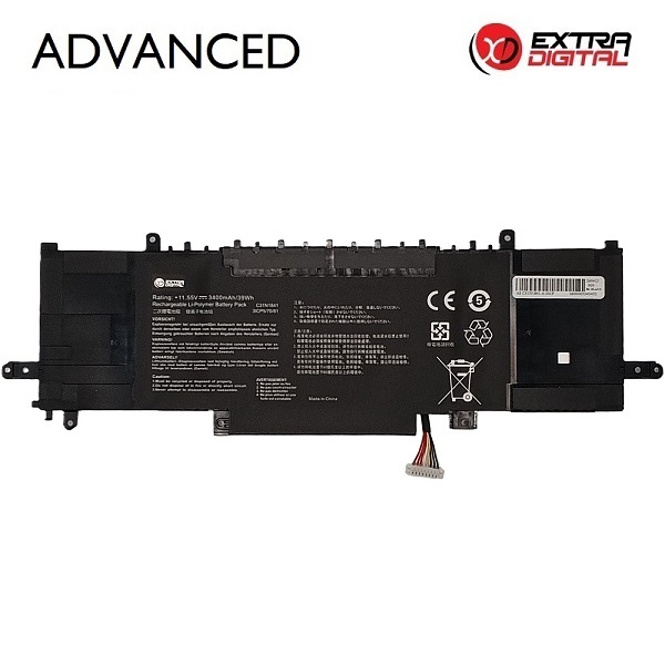 Kannettavan tietokoneen akku ASUS C31N1841, 3400 mAh, Extra Digital Advanced