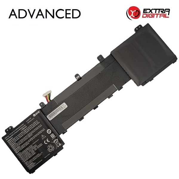 Kannettavan tietokoneen akku ASUS C42N1728, 3400 mAh, Extra Digital Advanced