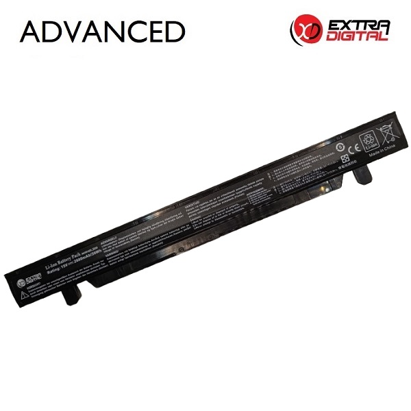 Kannettavan tietokoneen akku ASUS A41N1424, 2600 mAh, Extra Digital Advanced