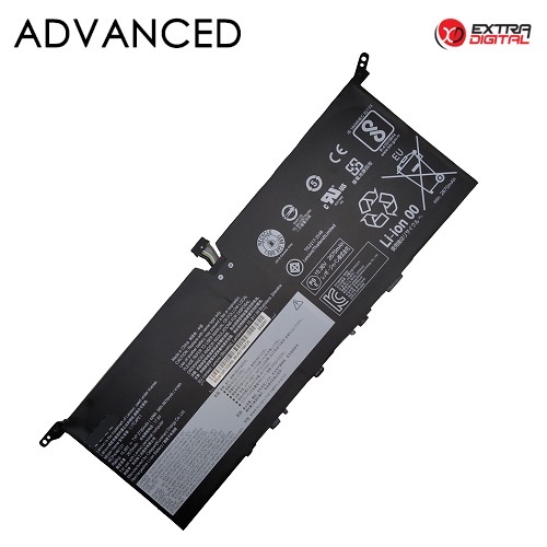 Kannettavan tietokoneen akku Lenovo L17C4PE1, 2600 mAh, Extra Digital Advanced
