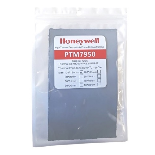 Lämpötyyny HONEYWELL PTM7950, 100x160x0.2mm