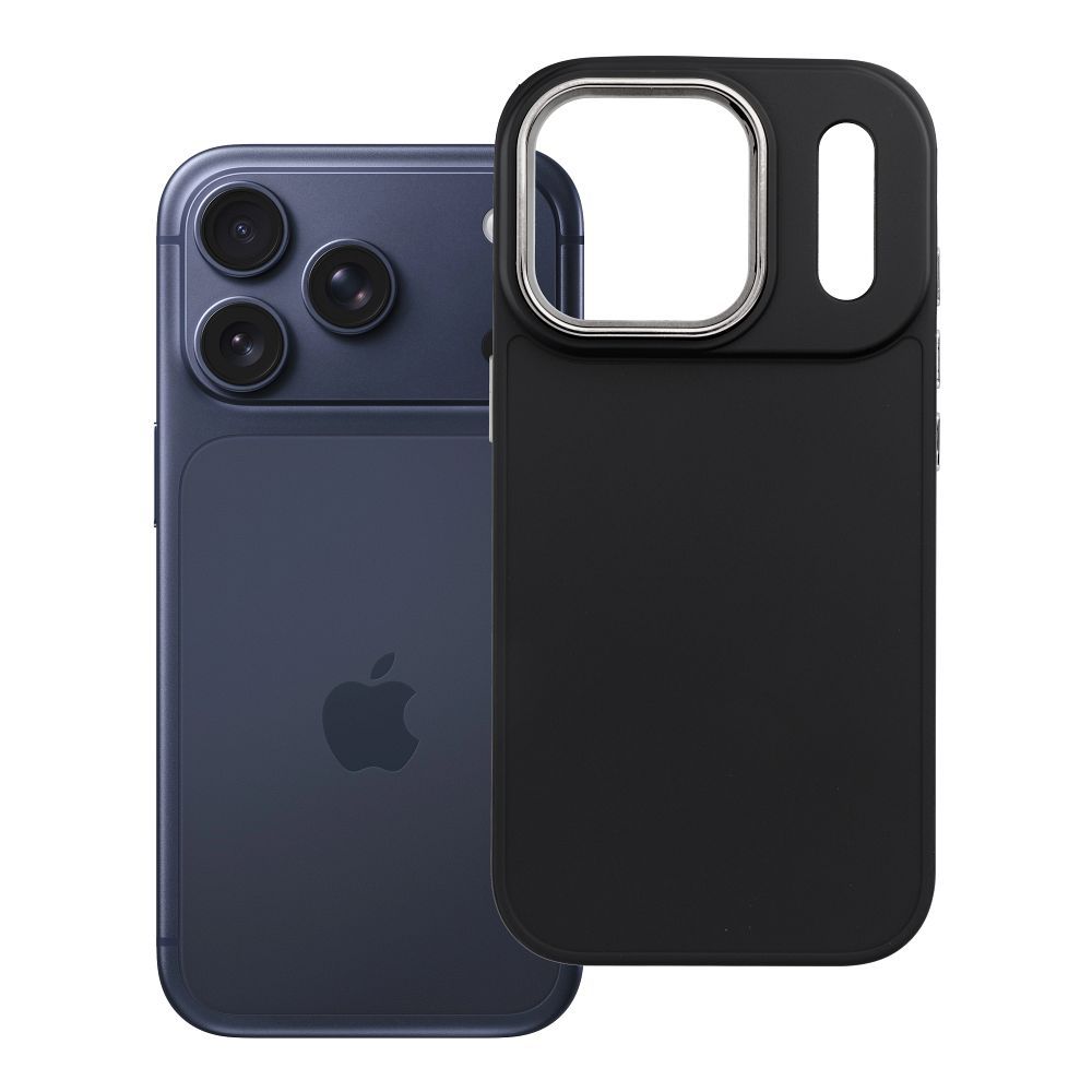 Suojakuori iPhone 17 PRO:lle Frame musta