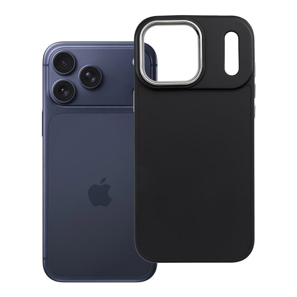 Suojakuori iPhone 17 PRO MAX:lle Frame musta