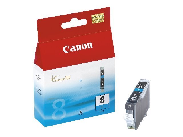 Canon CLI-8C mustekasetti, syaani, malleille PIXMA MP800 / MP500 / iX4000 / iX5000