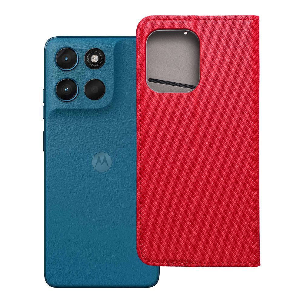 SMART CASE Book kuori Oppo Reno A6 PRO 5G:lle - punainen