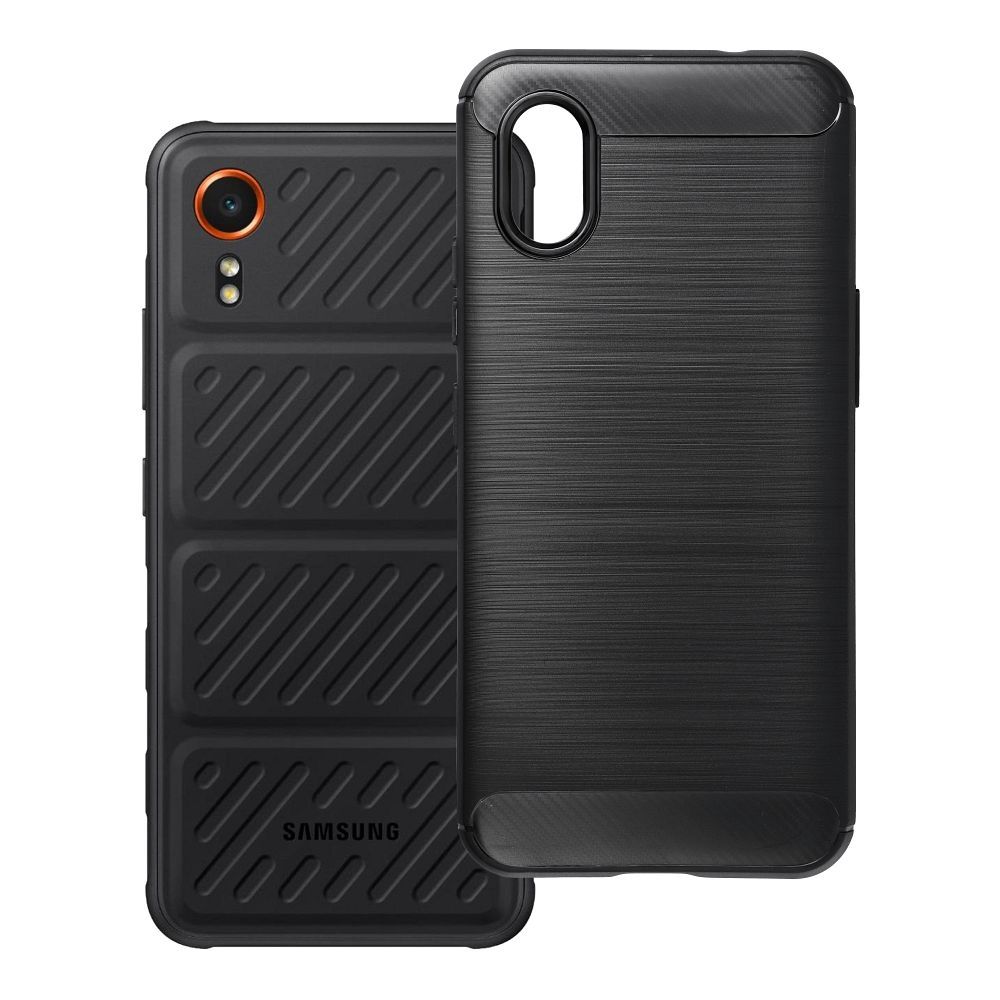 Carbon 2.0-suojakuori mallille Samsung Galaxy XCover 7 – musta