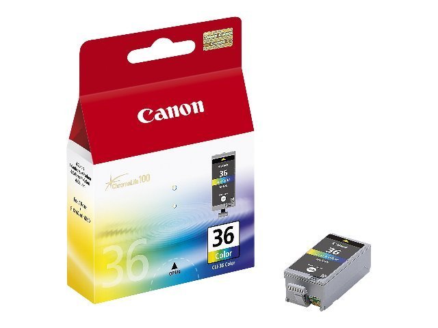 Canon CLI-36 mustekasetti, kolmivärinen, malleille PIXMA mini260