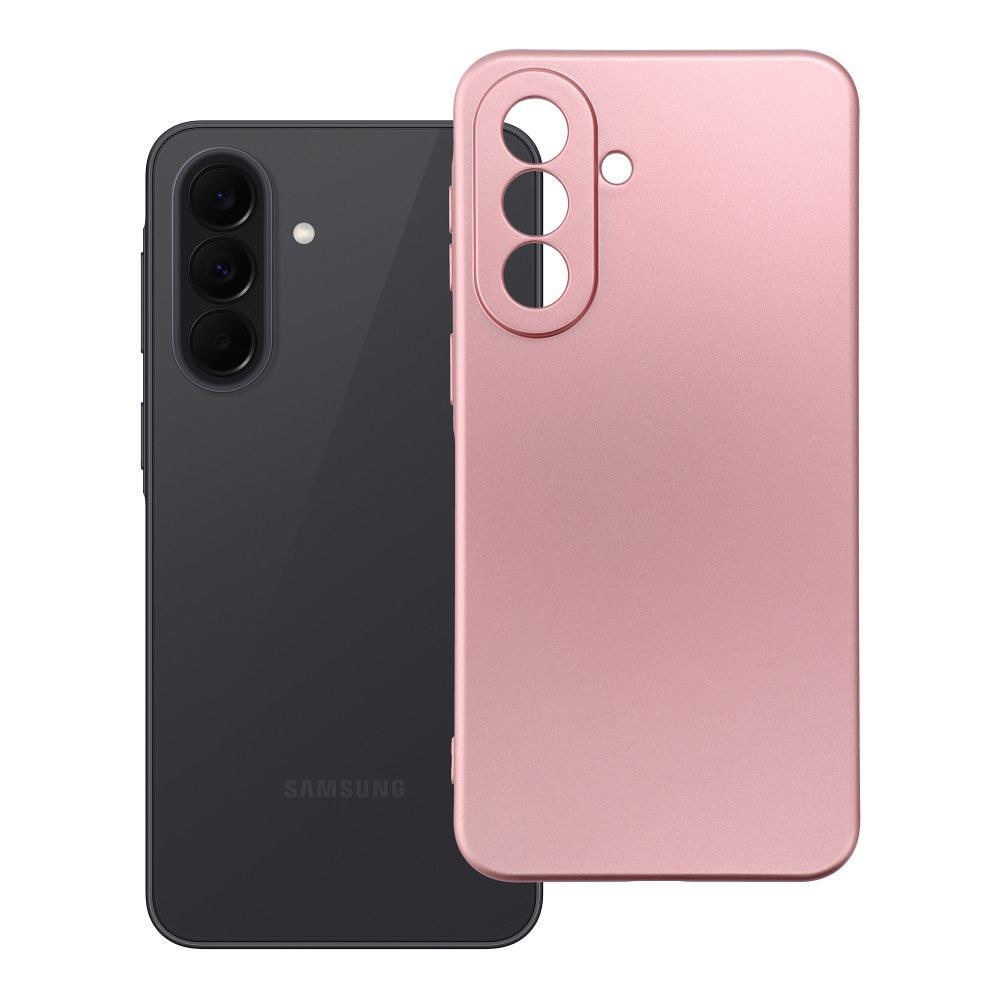 Suojakuori Samsung A37 5G:lle Metallic vaaleanpunainen