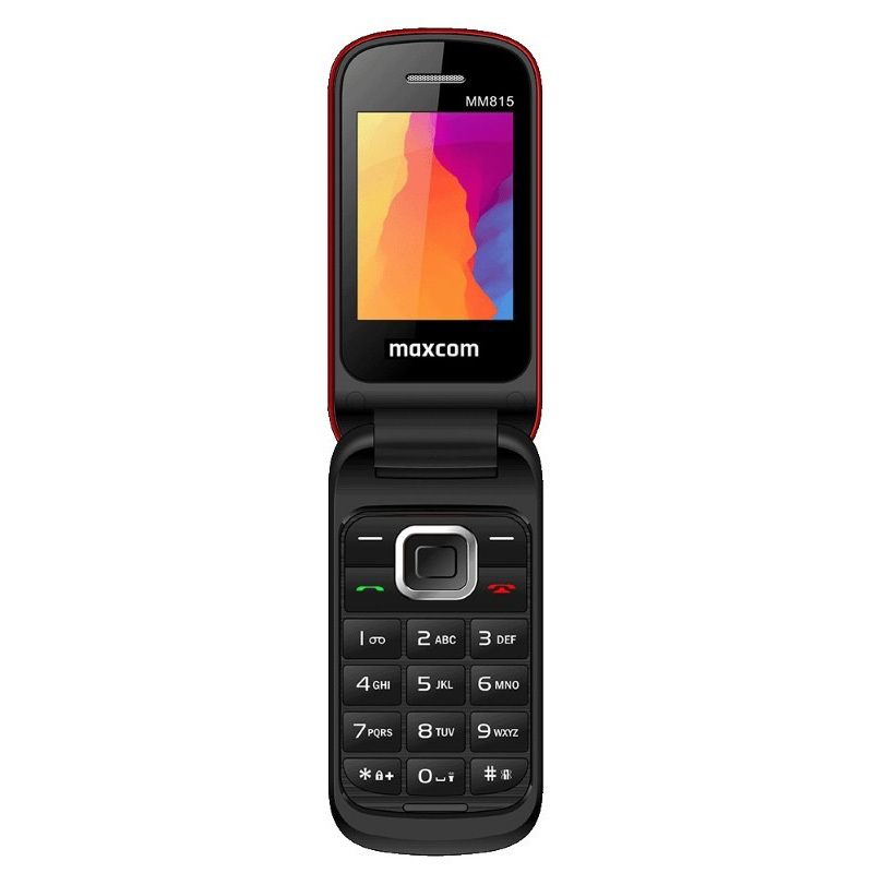 Maxcom MM 815 GSM -matkapuhelin, punainen