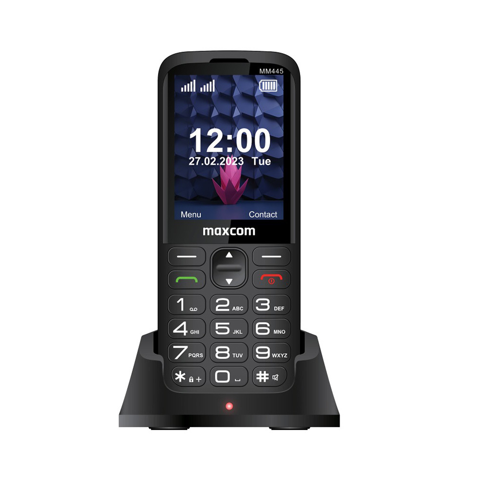 Maxcom MM 445 L -matkapuhelin, musta