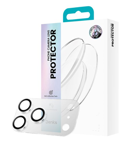 Benks OmniWarior Integrated Lens Protector (C.M.SX.AP.TM.0071) for Iphone 18 Pro Max (Transparent)