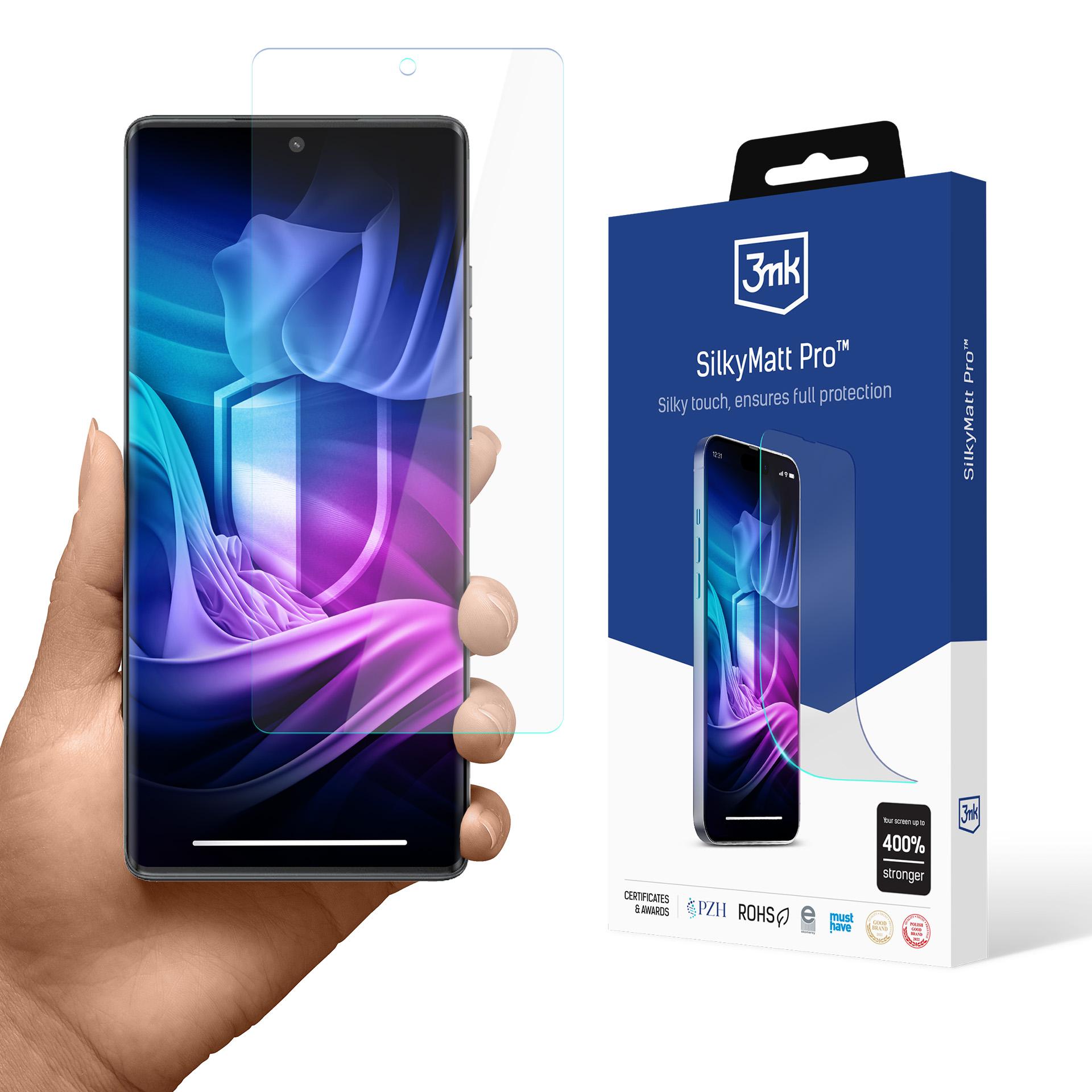 Motorola Moto G85 – 3mk Silky Matt Pro puhelimen näytönsuoja