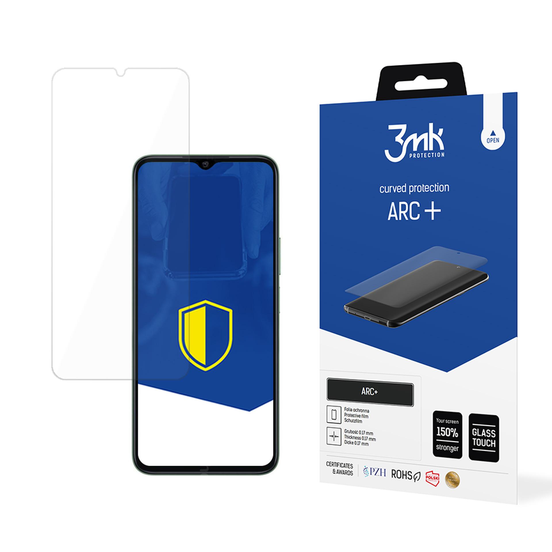 Honor X6B – 3mk ARC+ puhelimen näytönsuoja