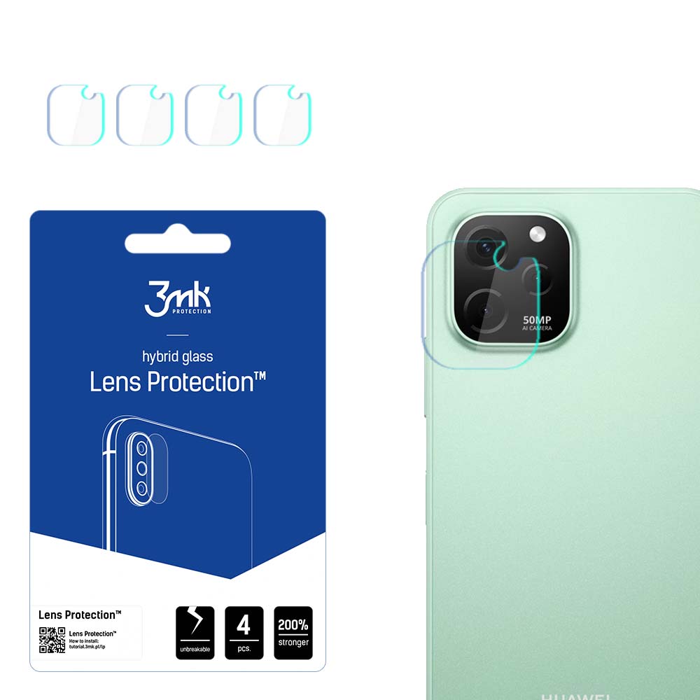 Huawei Nova Y61 – 3mk Lens Protection kameran linssinsuoja
