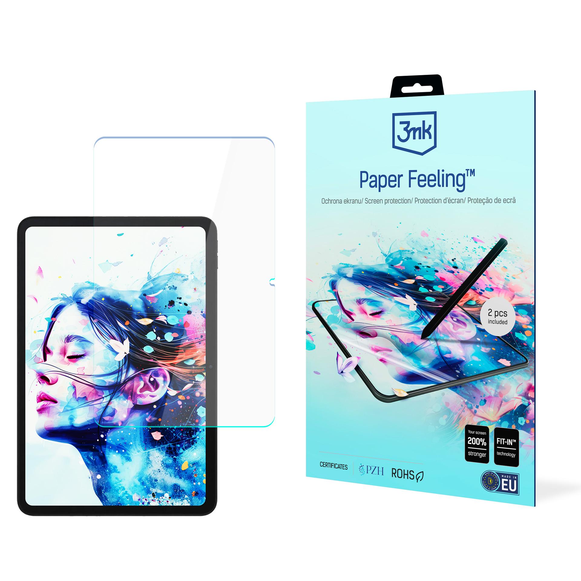 Poco Pad C1 – 3mk Paper Feeling (enintään 11") tabletin näytönsuoja