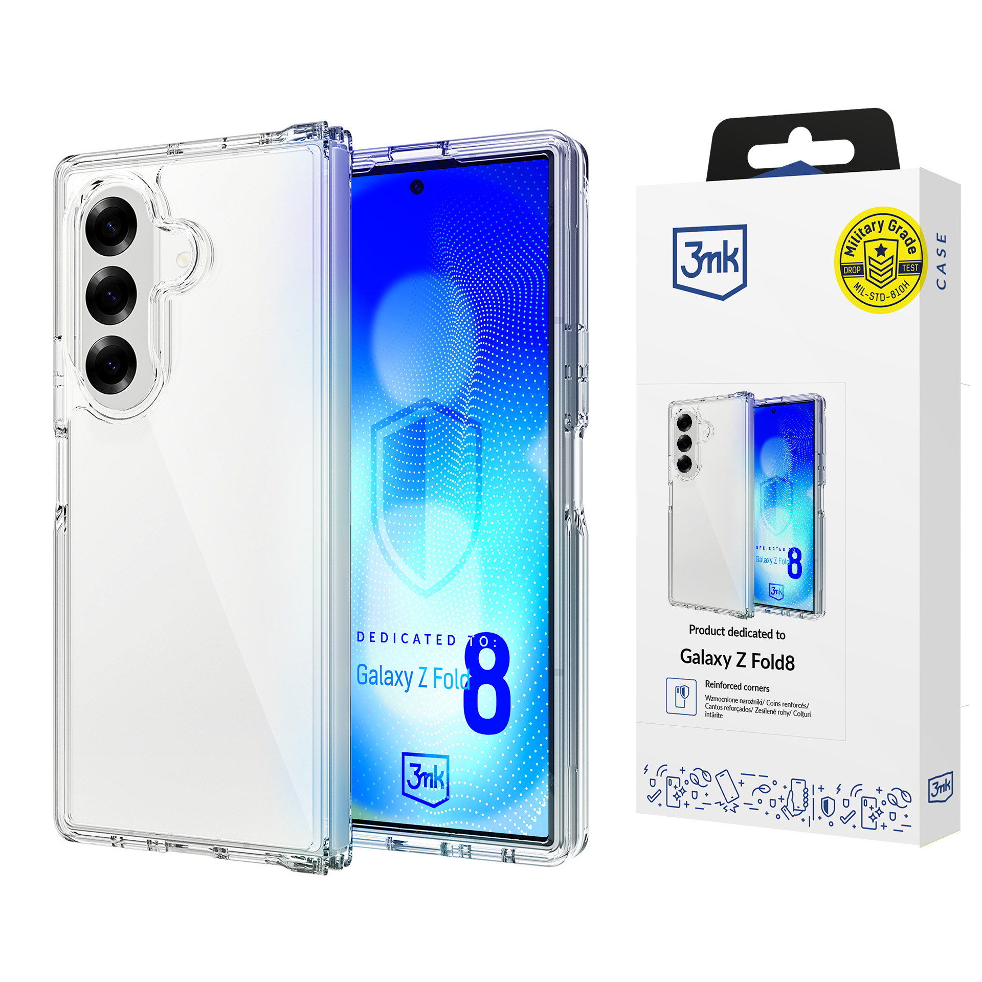 Samsung Galaxy Z Fold 8 Ultra – 3mk Armor-kotelo