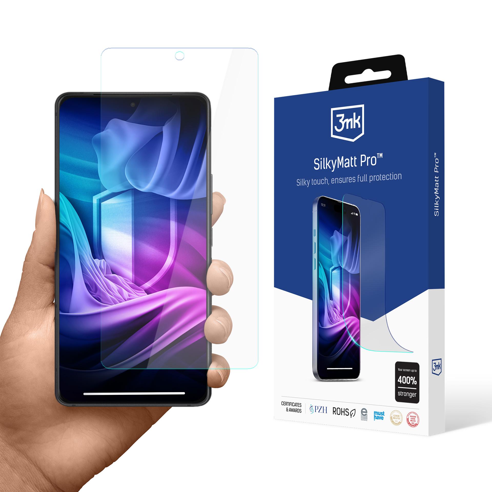 Asus ROG Phone 9/9 Pro – 3mk Silky Matt Pro puhelimen näytönsuoja