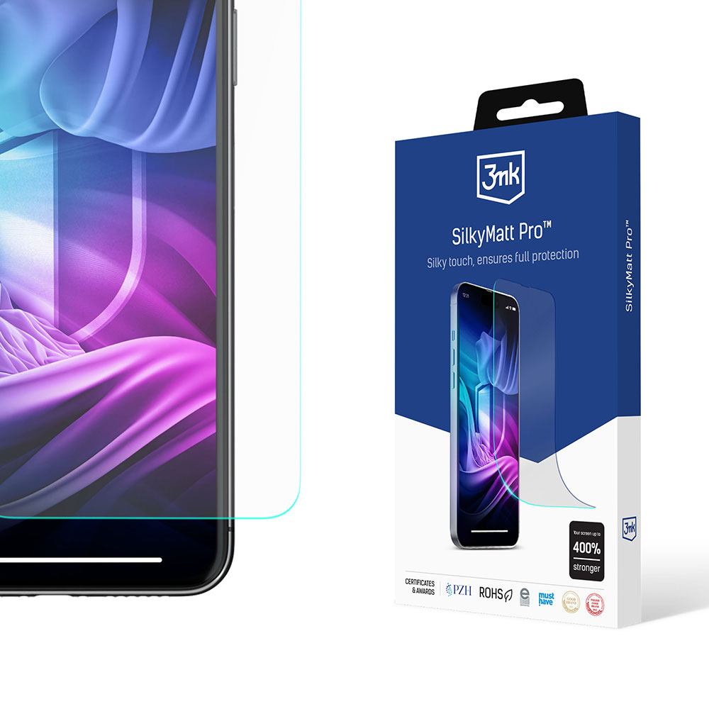 Vivo Y72 5G – 3mk Silky Matt Pro puhelimen näytönsuoja
