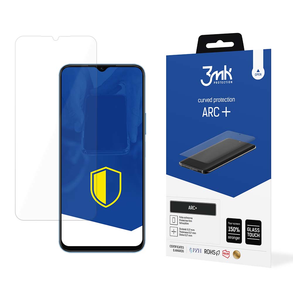 Honor X8 5G – 3mk ARC+ puhelimen näytönsuoja
