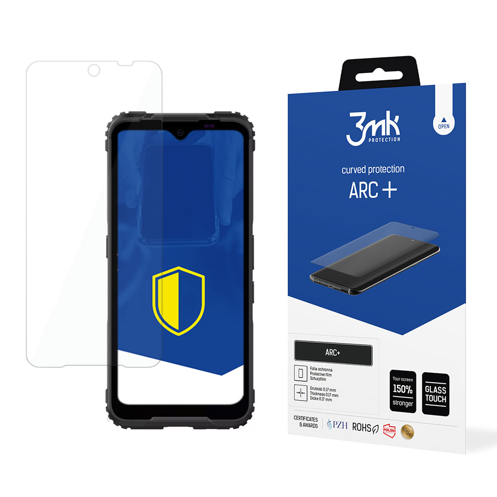 Hammer Blade 5G – 3mk ARC+ puhelimen näytönsuoja