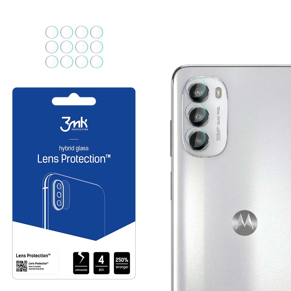 Motorola Moto G82 5G – 3mk Lens Protection kameran linssinsuoja