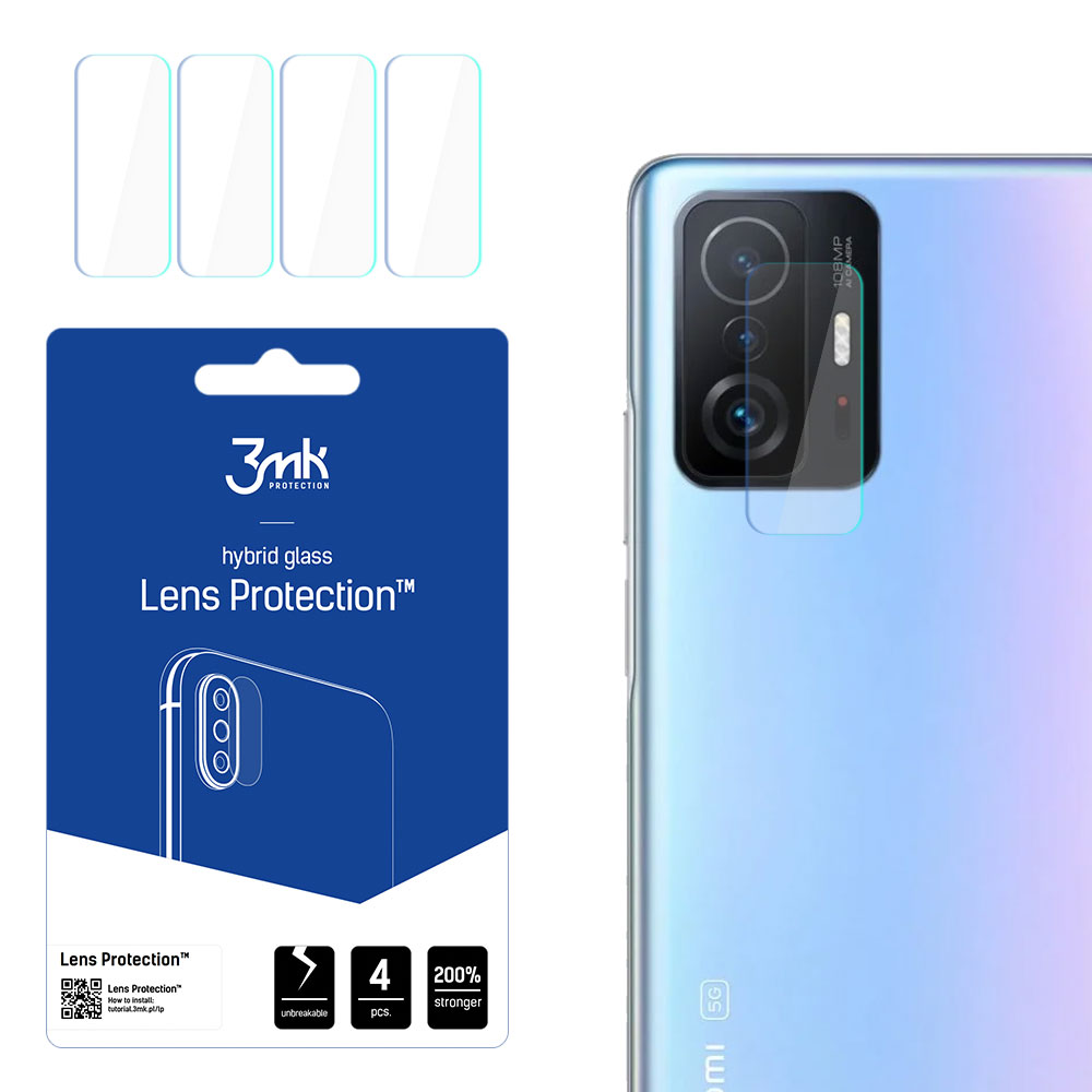 Xiaomi 11T Pro - 3mk objektiivin suojaus™
