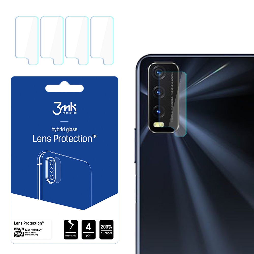 Vivo Y20i – 3mk Lens Protection kameran linssinsuoja