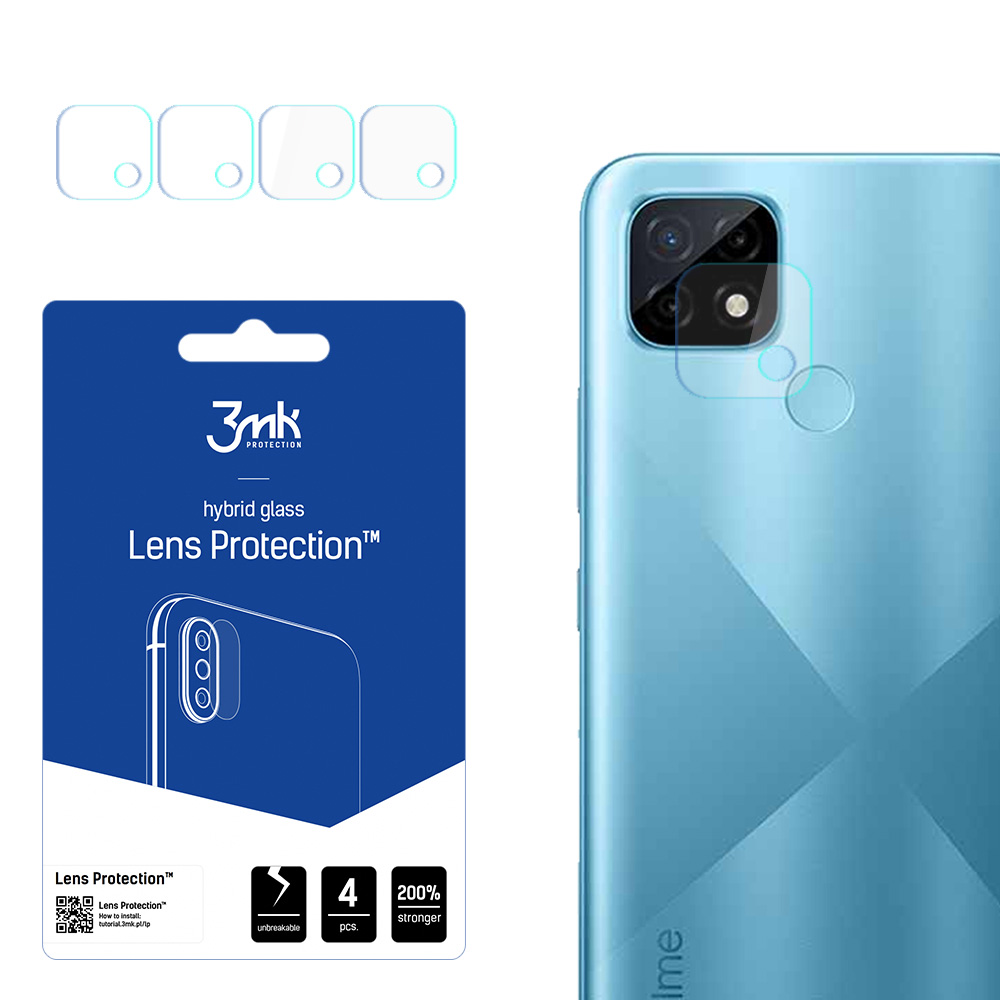 Realme C21Y – 3mk Lens Protection kameran linssinsuoja