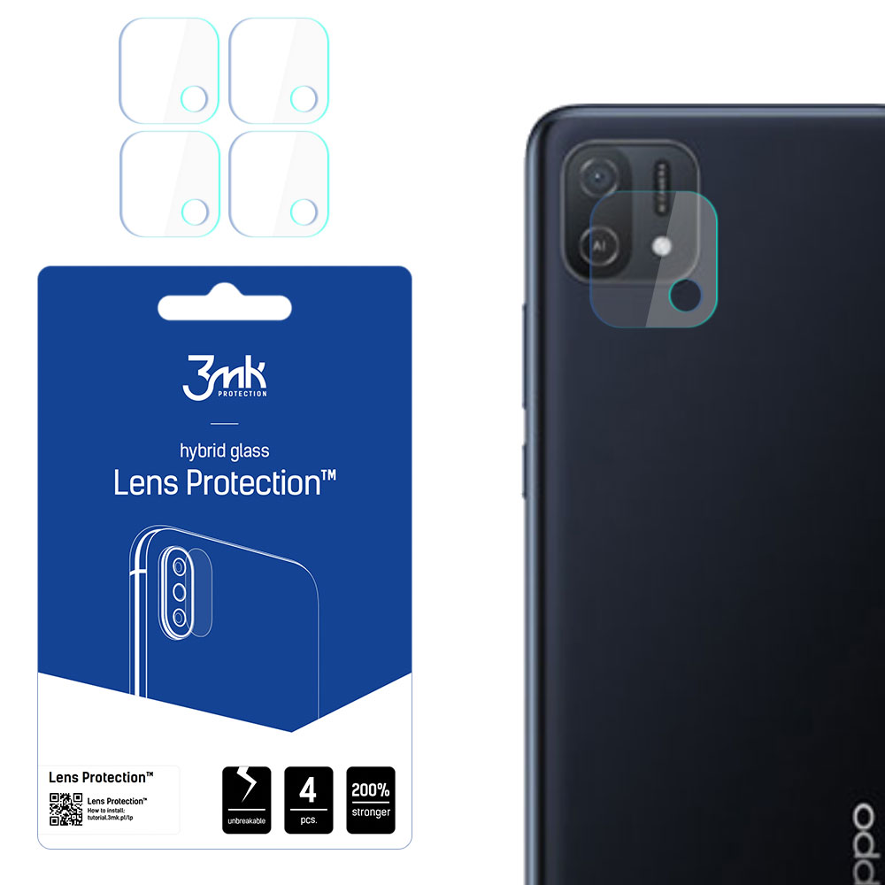 Oppo A16e – 3mk Lens Protection kameran linssinsuoja