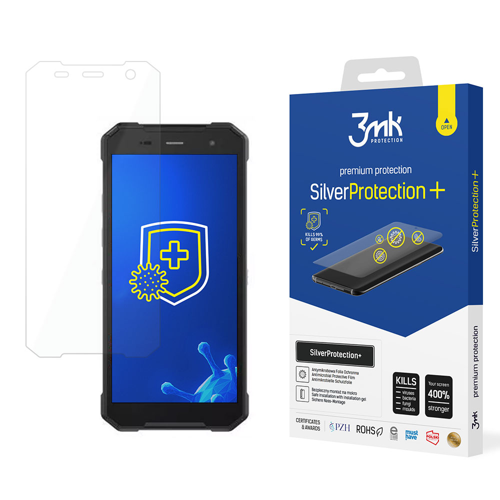 Hammer Explorer Pro – 3mk SilverProtection+ puhelimen näytönsuoja