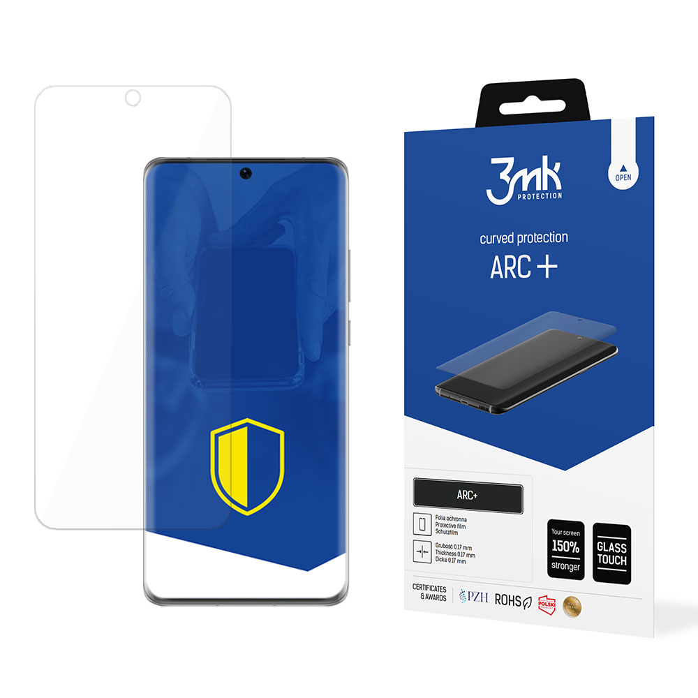 Huawei P50 Pro 5G – 3mk ARC+ puhelimen näytönsuoja