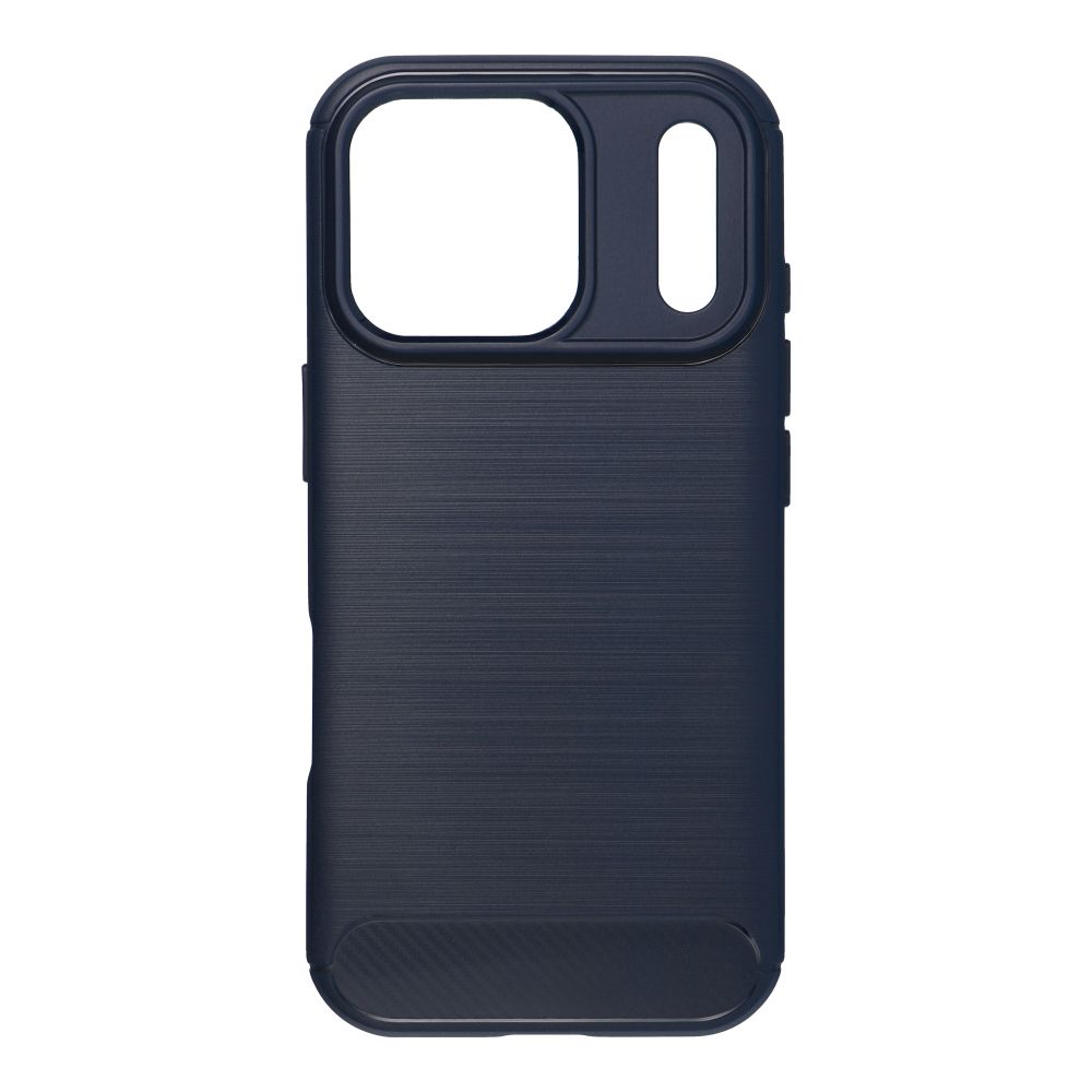 Kotelo mallille iPhone 18 Pro / 17 Pro Carbon 2.0 (väri: sininen)