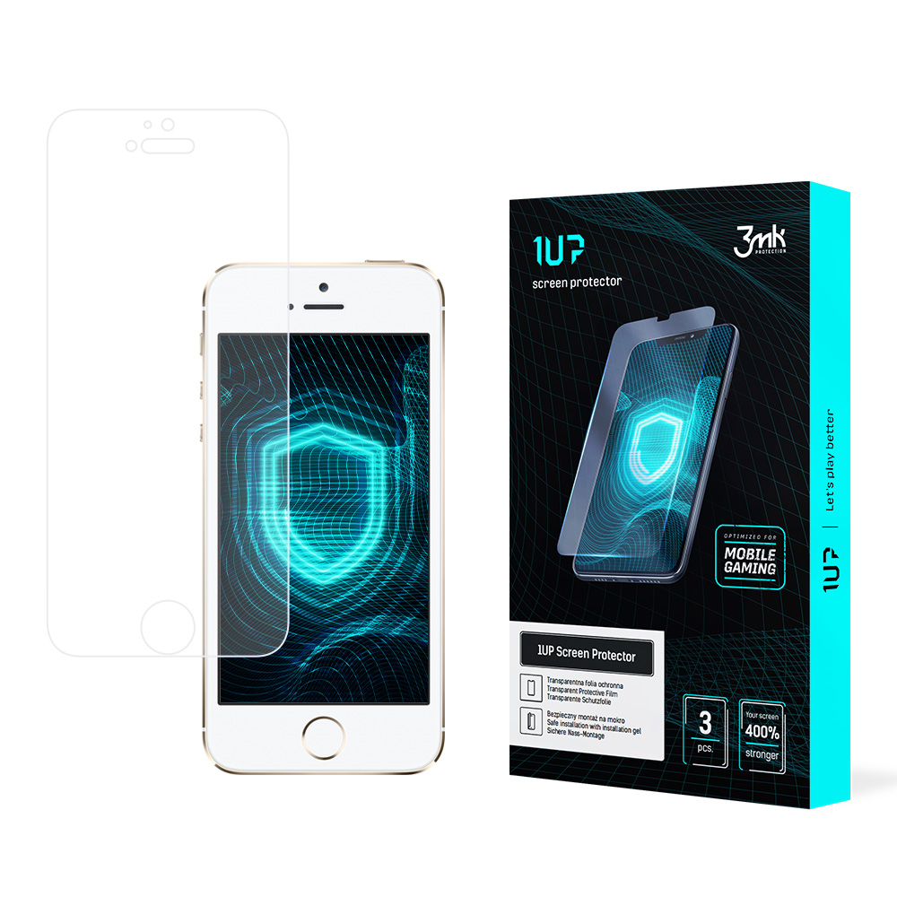Apple iPhone 5/5S/SE – 3mk 1UP puhelimen näytönsuoja