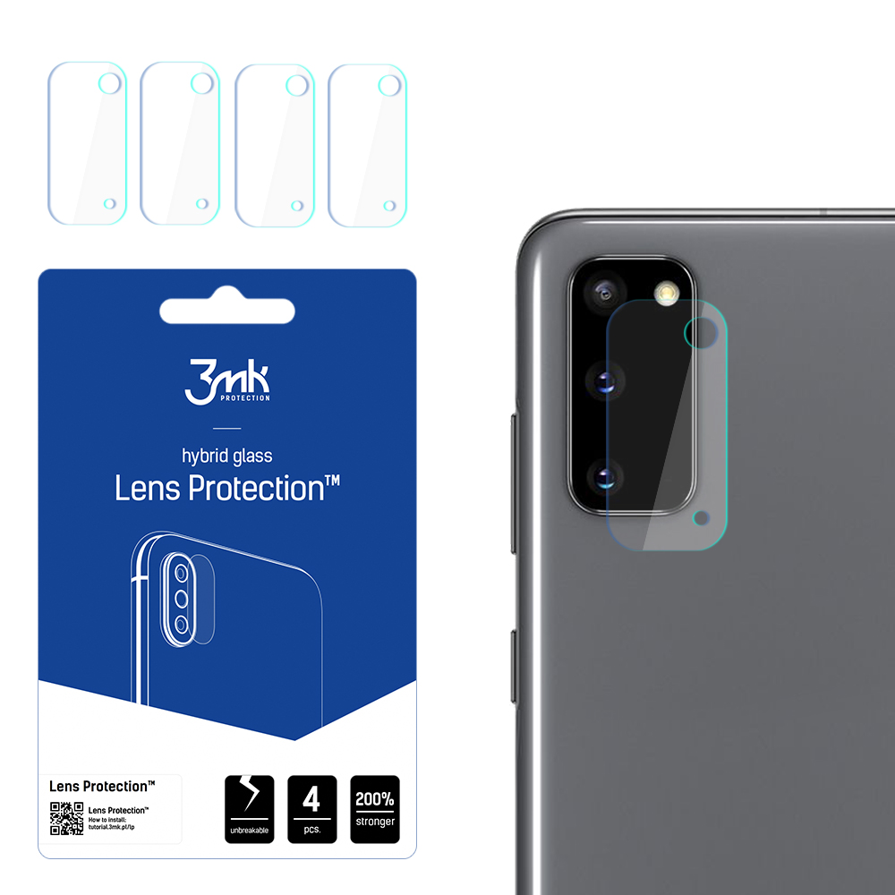 Kameran suojus 3MK HybridGlass Samsung G980/G981 S20