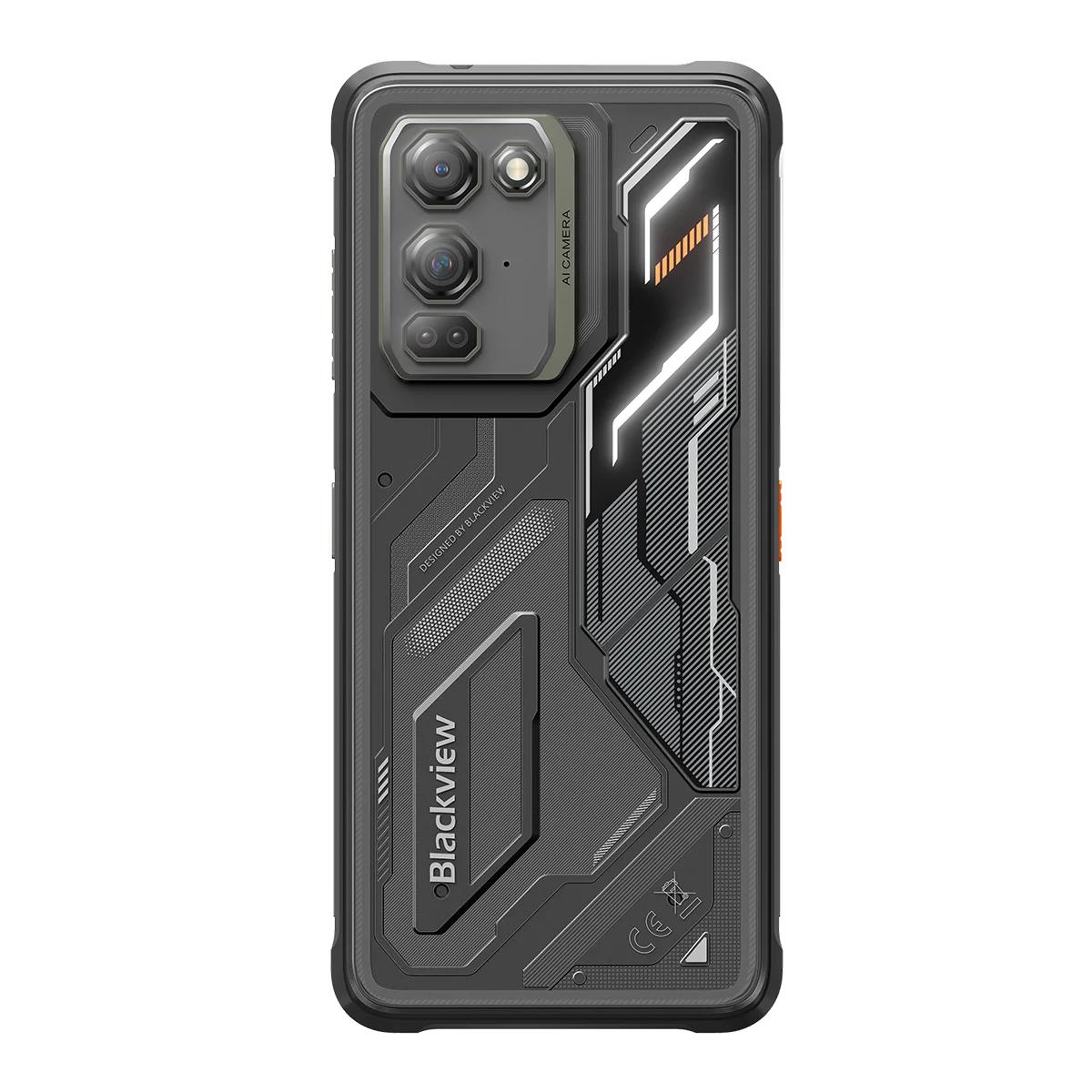 Blackview Fort 200 -älypuhelin, 6/256GB, musta