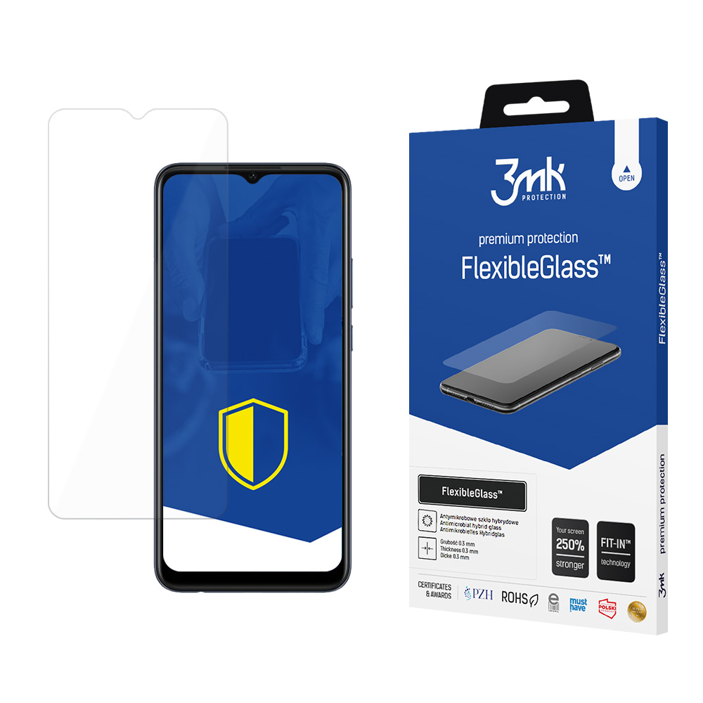 Oppo A15 – 3mk FlexibleGlass puhelimen näytönsuoja