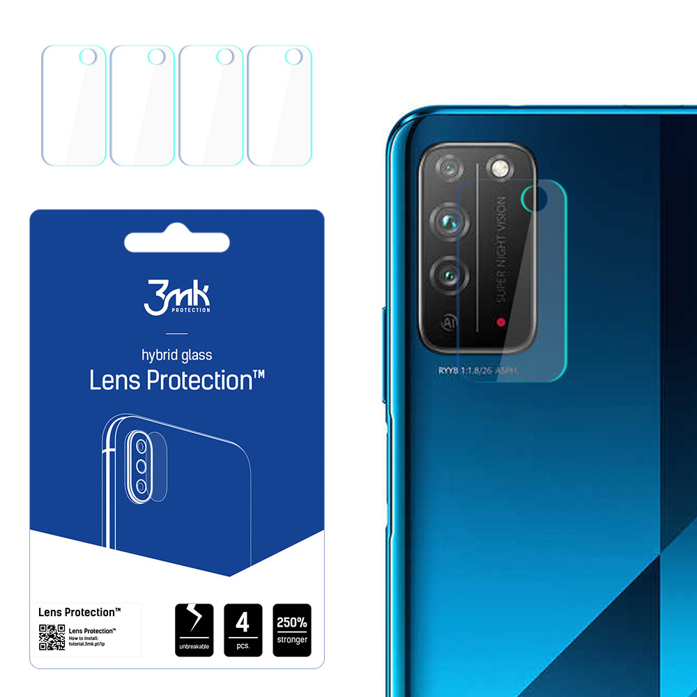 Honor X10 5G – 3mk Lens Protection kameran linssinsuoja